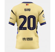 Barcelona Dani Olmo #20 Koszulka Wyjazdowa 2025-26 Krótki Rękaw